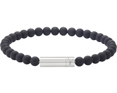 bracelet beads noir soft le 25g